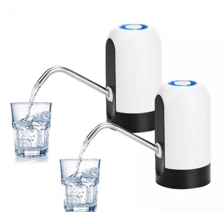 1 + 1 GRATIS Pompa electrica pentru bidon, dozator, dispenser apa de baut, incarcare USB