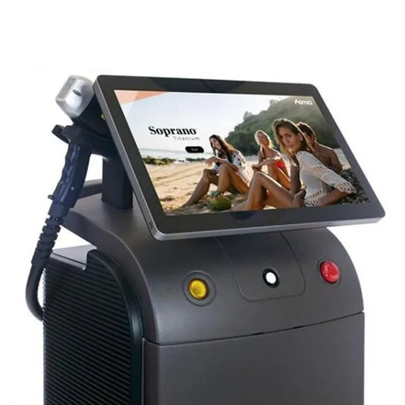 Aparat Profesional de Epilare Definitivă cu Laser Diodă 808nm – 600W, Tehnologie de Răcire cu Gheață pentru Tratament Fără Durere