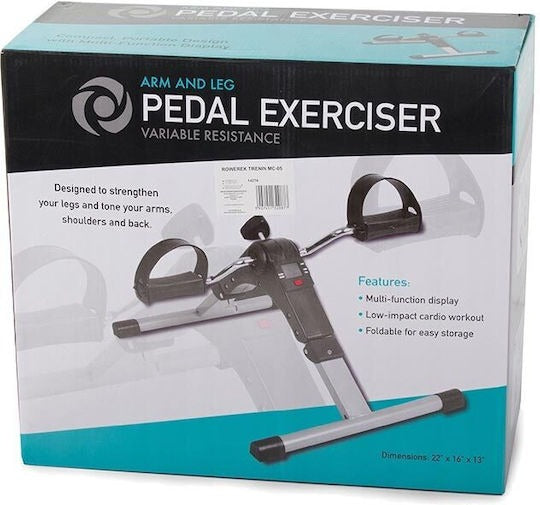 Pedaliera pliabila fitness cu display digital antrenament brate si picioare - Sport si timp liber