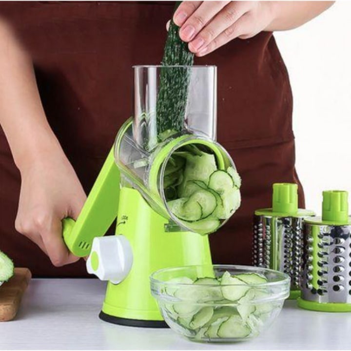 Razatoare manuala Tabletop Drum Grater - multifunctionala, usor de folosit - Bucatarie si electrocasnice