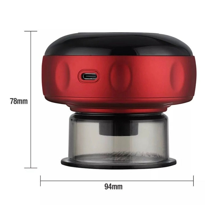 Aparat masaj Guasha Body Cupping 3 în 1 – cu încălzire și vacuum, premium