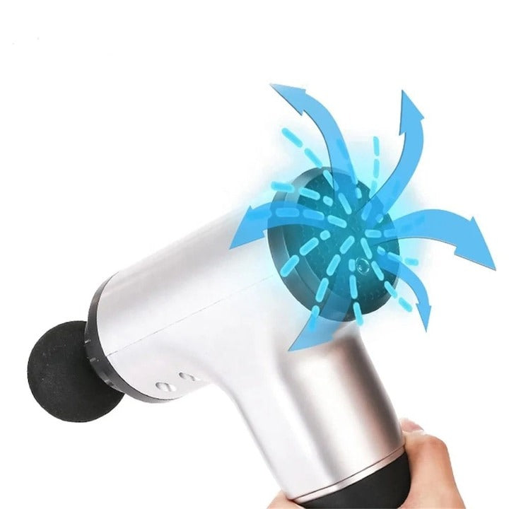 Pistol Masaj Fascial Profesional 6 Trepte pentru Relaxare si Tonifiere