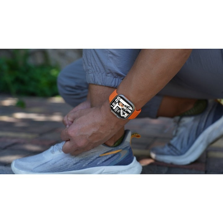 Smartwatch Z68 Ultra Series 8, NFC, 49 mm, Apelare Bluetooth, Incarcare Wireless, HD, Orange