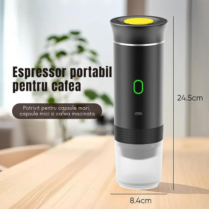 Espressor portabil 3 in 1 20 Bar USB-C capsule Nespresso Dolce Gusto - Bucatarie si electrocasnice
