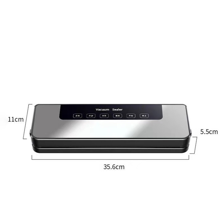Aparat de vidat alimente 120W 65kPa compact cu 10 pungi vidare - Bucatarie si electrocasnice