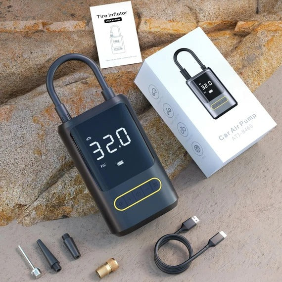 Compresor Auto Digital Wireless 150 PSI 18L/min cu Powerbank - Auto si moto