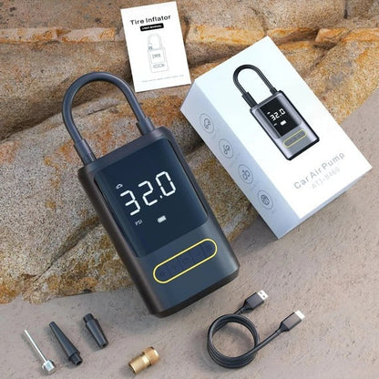 Compresor Auto Digital Wireless 150 PSI 18L/min cu Powerbank - Auto si moto