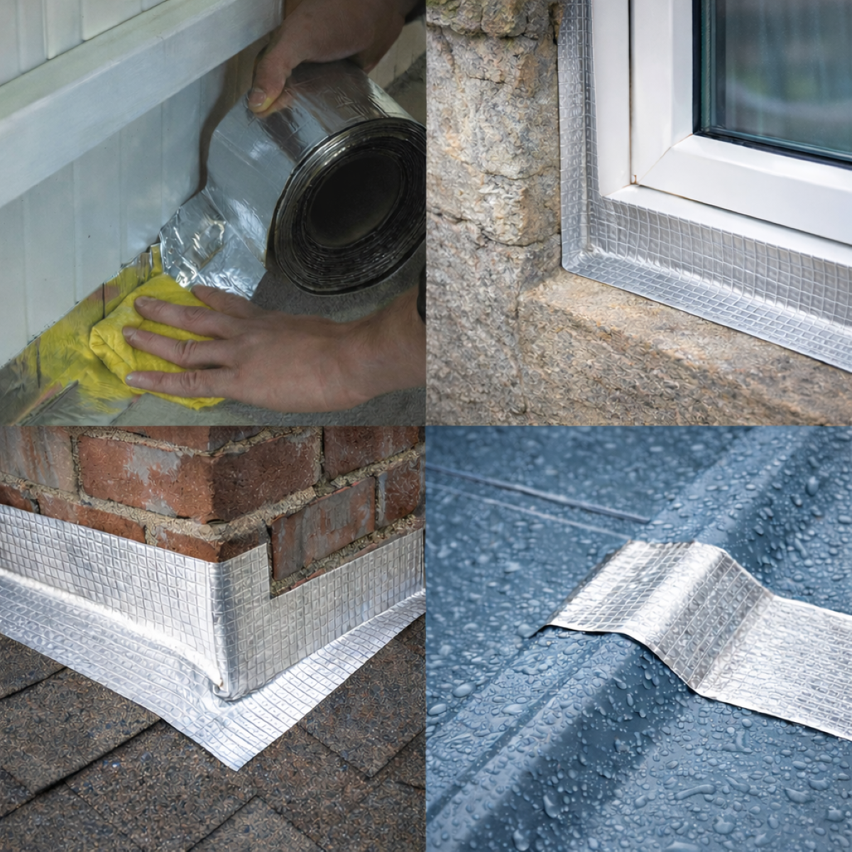 Banda Butilica Hidroizolanta 1+1 GRATIS - Disponibila in 15cm si 20cm Pentru Etansare Profesionala - Scule si bricolaj