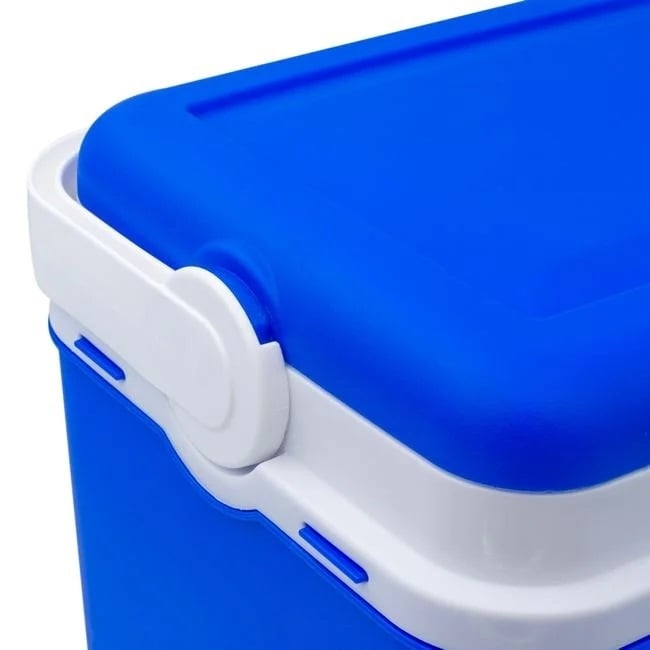 Lada frigorifica portabila 5L albastru cu capac mini cooler transport alimente - Bucatarie si electrocasnice