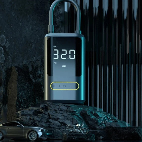 Compresor Auto Digital Wireless 150 PSI 18L/min cu Powerbank - Auto si moto
