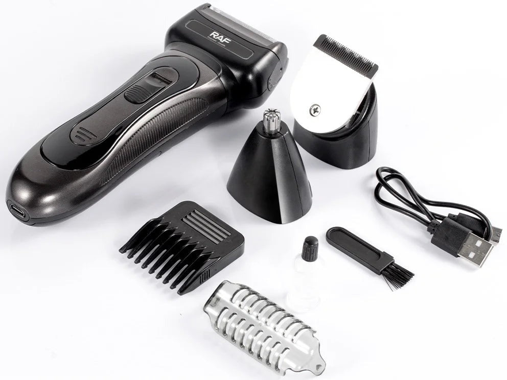 Aparat de Ras Electric RAF R4018 cu Trimmer și Type-C