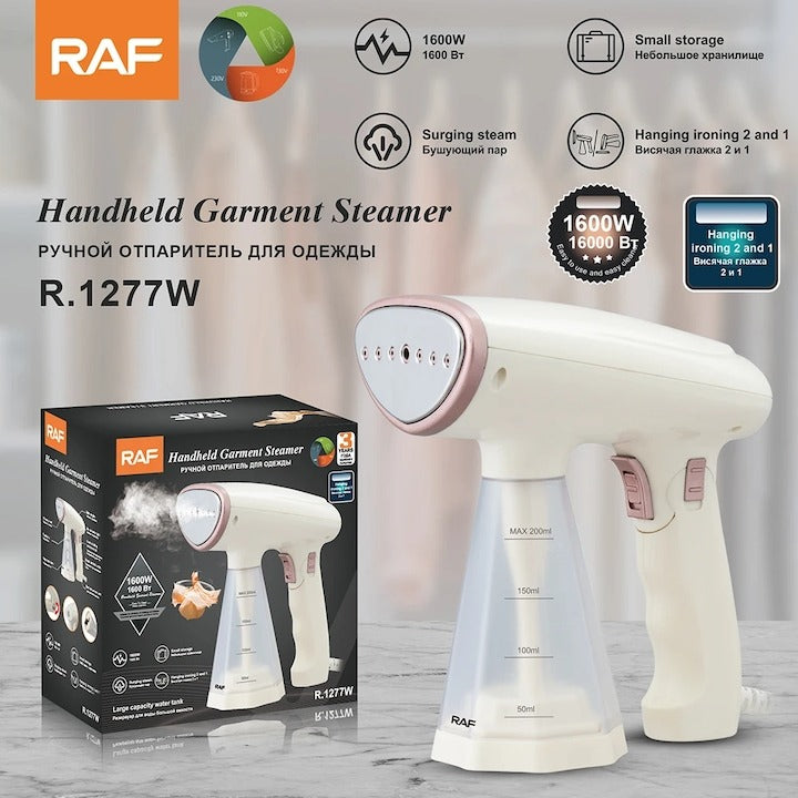 Aparat aburi vertical RAF 1600W portabil rezervor 200ml haine - Curatenie si intretinere