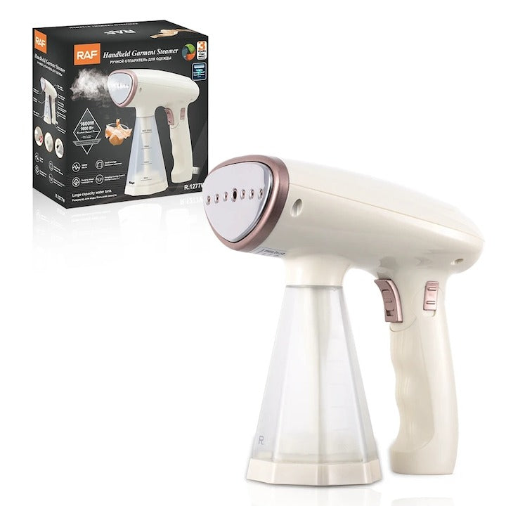 Aparat aburi vertical RAF 1600W portabil rezervor 200ml haine - Curatenie si intretinere