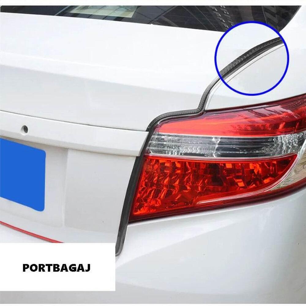 Banda protectie portiere auto universala 5m cheder cu insertie metalica - Auto si moto