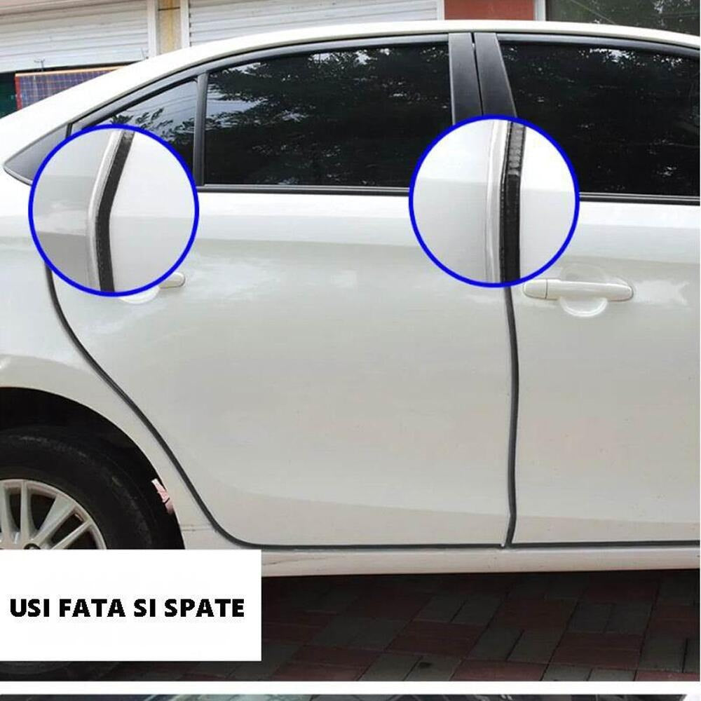 Banda protectie portiere auto universala 5m cheder cu insertie metalica - Auto si moto