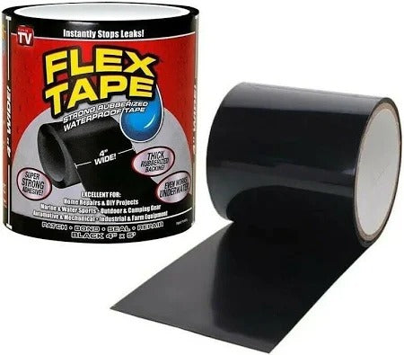 Bandă adezivă rezistentă la apă Flex Tape – etanșare puternică - Produse Auto, Casă & Grădină - OkDeals.ro