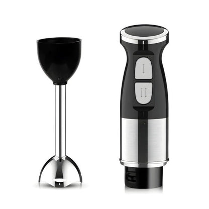 Blender de mana multifunctional Silver Love - 500W, 2 viteze, tocator, lame inox - Bucatarie si electrocasnice