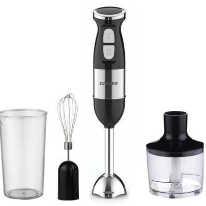 Blender de mana multifunctional Silver Love - 500W, 2 viteze, tocator, lame inox - Bucatarie si electrocasnice