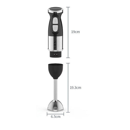 Blender de mana multifunctional Silver Love - 500W, 2 viteze, tocator, lame inox - Bucatarie si electrocasnice