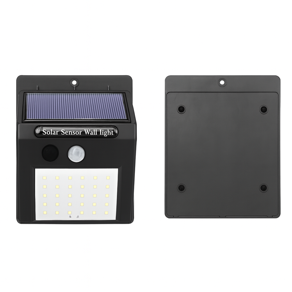 Set 5 proiectoare solare 30 LED cu senzor miscare IP65 - Iluminat