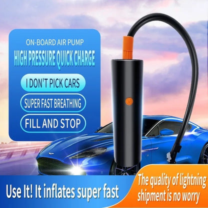 Compresor auto portabil 150 PSI – umflare rapidă, accesorii incluse