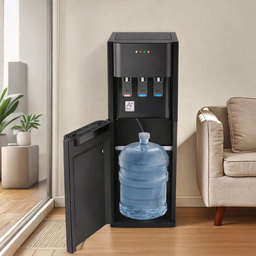 Dozator apa cu incarcare inferioara, 3 temperaturi, 110V, design modern, bidon ascuns - Baie si sanitare