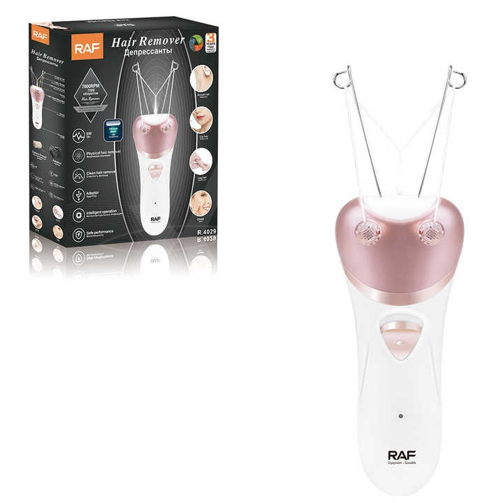 Epilator Electric Facial cu Fir de Ață RAF R4029