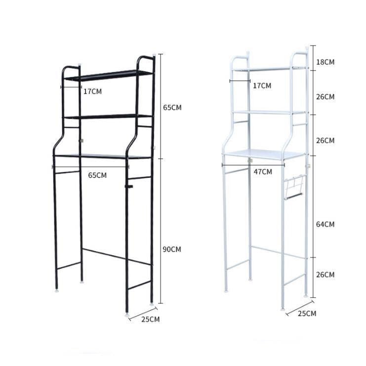 Raft Depozitare Peste Toaleta/Masina de Spalat, Organizator Baie Multifunctional - Baie si sanitare