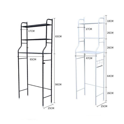 Raft Depozitare Peste Toaleta/Masina de Spalat, Organizator Baie Multifunctional - Baie si sanitare