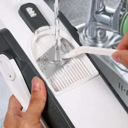 Feliator legume multifunctional Spring Slicer - 30 tipuri taieturi, inox, recipiente incluse - Bucatarie si electrocasnice