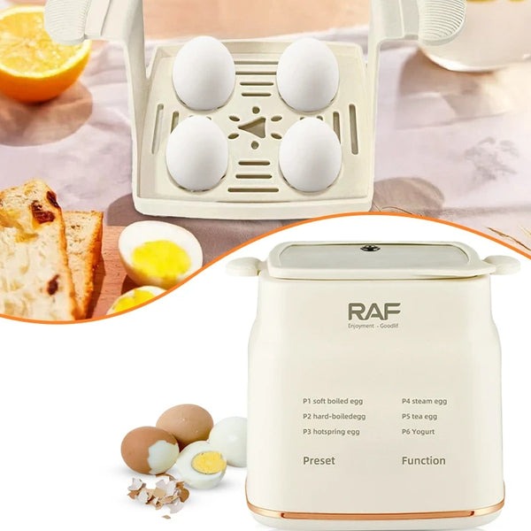 Fierbator oua electric RAF 300W digital 6 moduri capac sticla - Bucatarie si electrocasnice