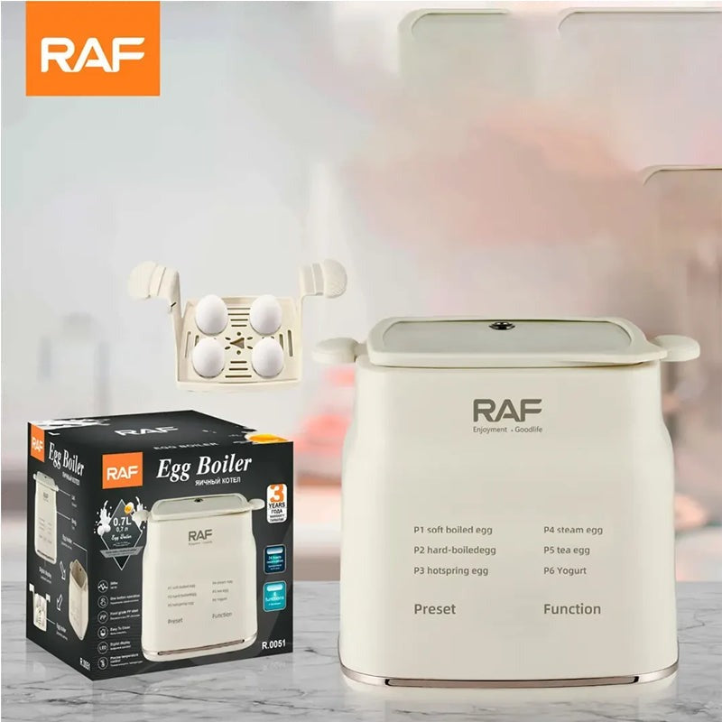 Fierbator oua electric RAF 300W digital 6 moduri capac sticla - Bucatarie si electrocasnice