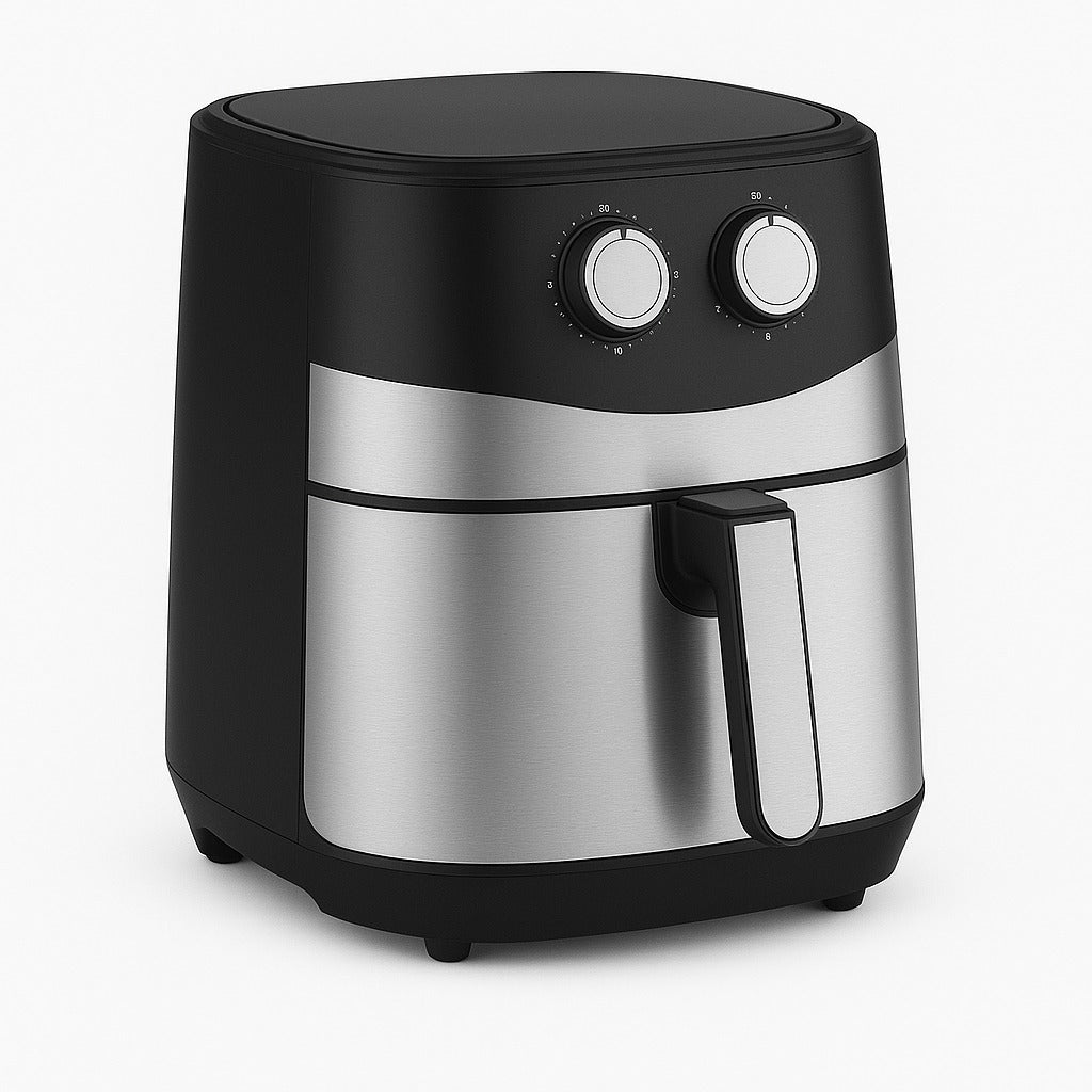 Friteuza cu Aer Cald Airfryer Hoffmans HM-778 10L 2000W - 50 Hartii Incluse - Bucatarie si electrocasnice