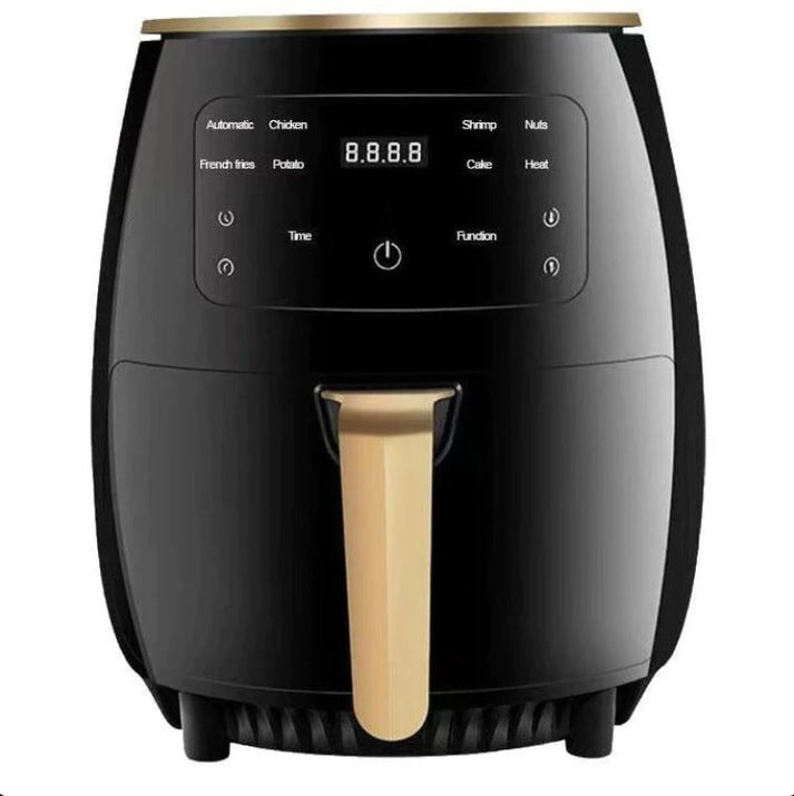 Friteuză cu aer cald Leihmann Air Fryer – 3000W, 6L, LCD Touch digital - 50 hartii cadou