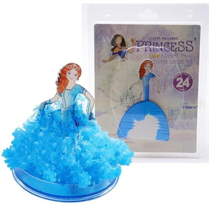Kit Printesa Magica Cristale Crescatoare 1+1 Gratis Jucarie Educativa 14 cm - Copii si bebelusi