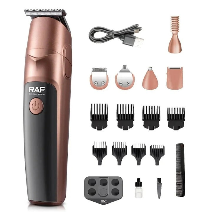 Kit Ingrijire 19 in 1 Tuns si Trimmer RAF R4021 USB-C - Sanatate si ingrijire