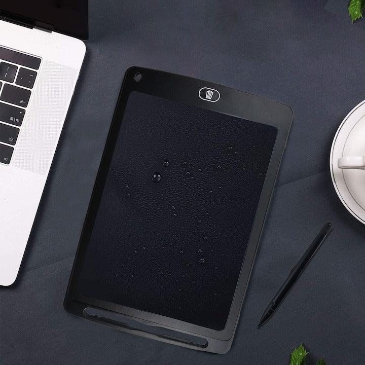 Oferta 1+1 Gratis! Tableta grafica pentru copii cu display LCD si stylus, rescriptibila, buton de stergere, dimensiune 10 inch