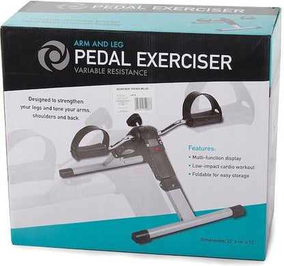 Pedaliera pliabila fitness cu display digital antrenament brate si picioare - Sport si timp liber