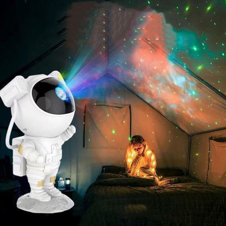 Proiector astronaut - proiecteaza stele si galaxii, design decorativ - Copii si bebelusi
