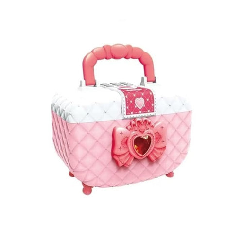 Pușculiță fetițe tip cutie machiaj – rulare automată bani, cod PIN, roz - Produse Auto, Casă & Grădină - OkDeals.ro