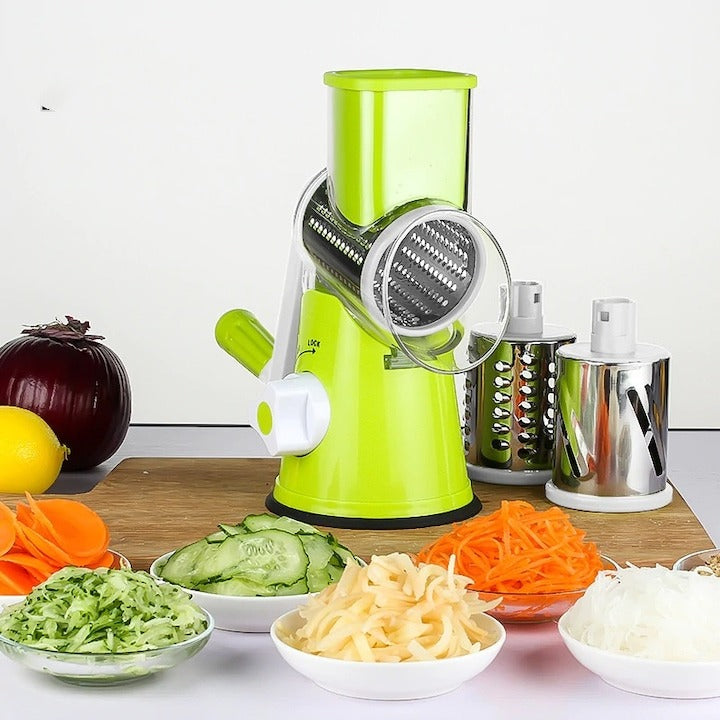 Razatoare manuala Tabletop Drum Grater - multifunctionala, usor de folosit - Bucatarie si electrocasnice