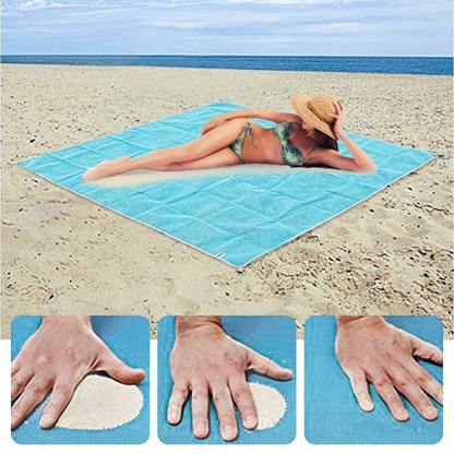 Prosop plaja 150x200 cm anti nisip PVC impermeabil mare usor de curatat - Sport si timp liber