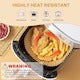Set 100 Bucati Hartie de Copt Air Fryer 16x16x4.5 cm - Bucatarie si electrocasnice