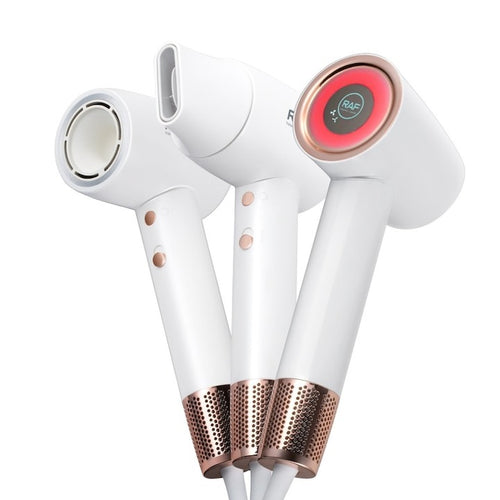 Uscător Păr Ion Negativ RAF R474 1600W Argintiu - Produse Auto, Casă & Grădină - OkDeals.ro