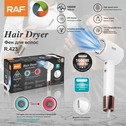 Uscator Par Ion Negativ RAF R474 1600W - Sanatate si ingrijire