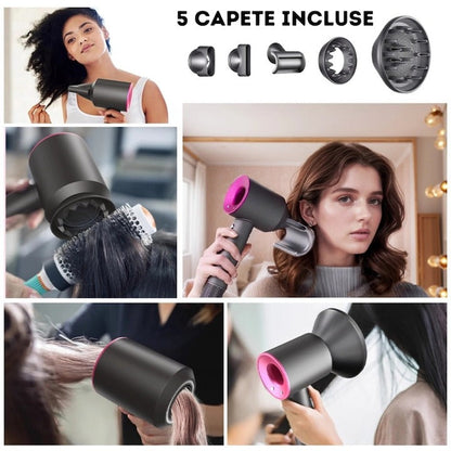 Uscator de Par Ionizat 1800W Anti-Frizz Tip Dyson - Sanatate si ingrijire