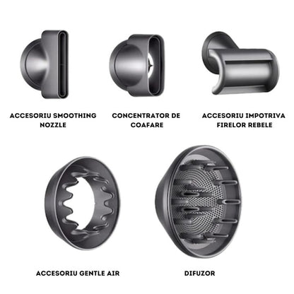 Uscător de Păr Ionizat 1800W Anti-Frizz Tip Dyson