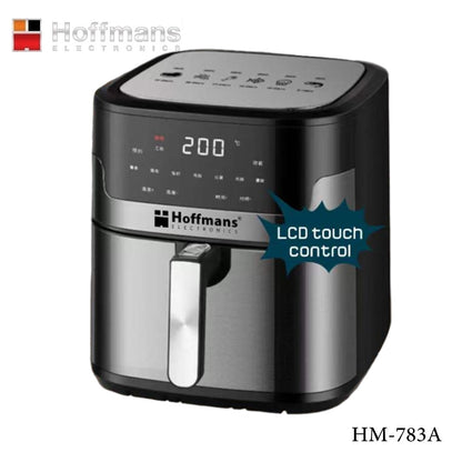 Friteuza cu Aer Cald Airfryer Hoffmans 12L, 2400W, Digitala Profesionala HM-783 - 50 hartii cadou - Bucatarie si