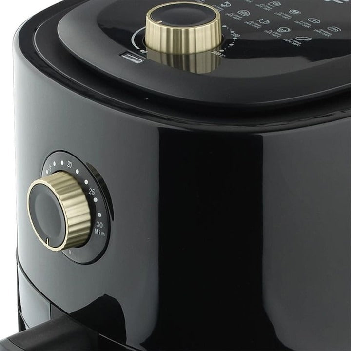 Friteuza cu Aer Cald RAF 5332B 6L, 2400W - Airfryer fara ulei, 8 programe - 50 hartii incluse - Bucatarie si electrocasnice