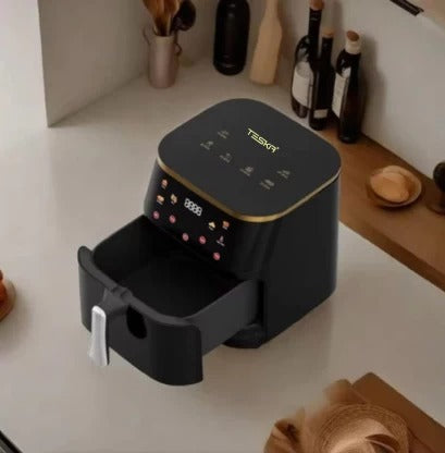 Friteuza airfryer TESKA 13.5L 2200W digitala cu 50 hartii cadou - Bucatarie si electrocasnice